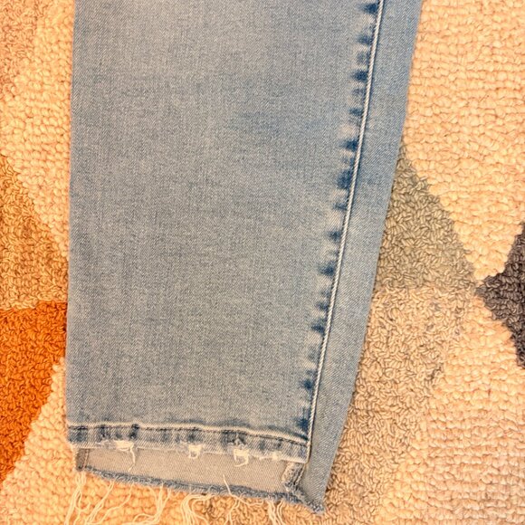 Good American Straight Leg Distressed Jeans - Picture 8 of 8